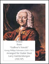 Vivace Guitar and Fretted sheet music cover Thumbnail